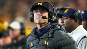 Michigan Football Coach Jim Harbaugh Benched Amidst Sign-Stealing Probe